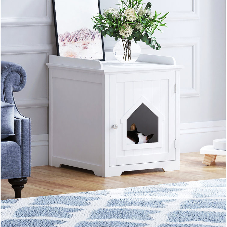 Tucker Murphy Pet™ Nahua Enclosed Litter Box Enclosure & Reviews Wayfair